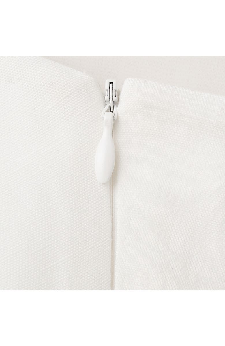 MANGO Starring Hailey Bieber Dario Halter Neck Crop Top, Alternate, color, Off White