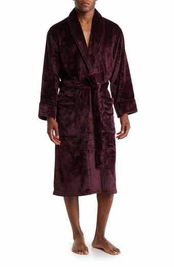 Plush Heathered Fleece Robe