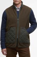 Barbour Lowich Fleece Quilted Vest