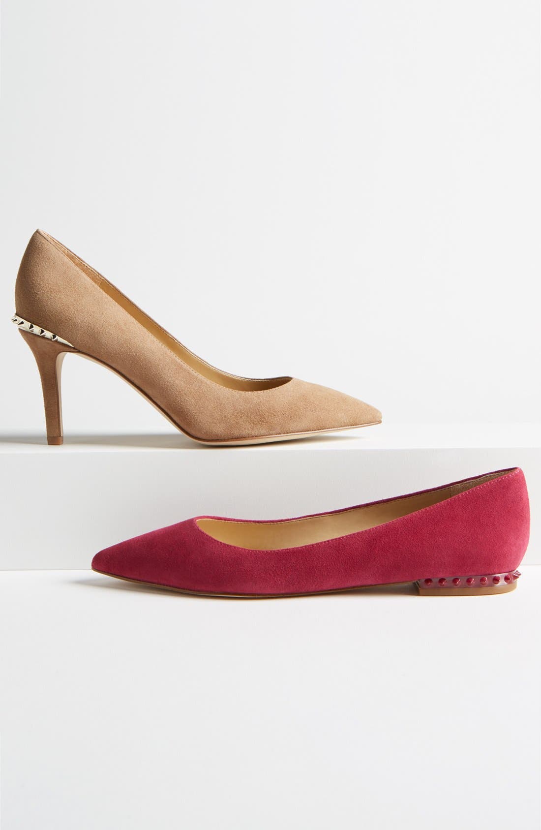 Sam Edelman 'Reyanne' Spike Rand Pointy Toe Flat, Alternate, color, 