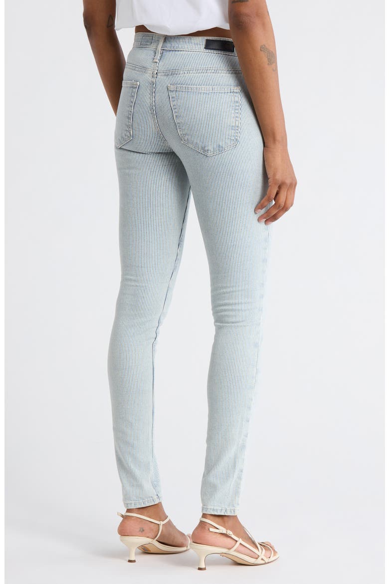Prima Low Rise Cigarette Jeans, Alternate, color, SEA SALT