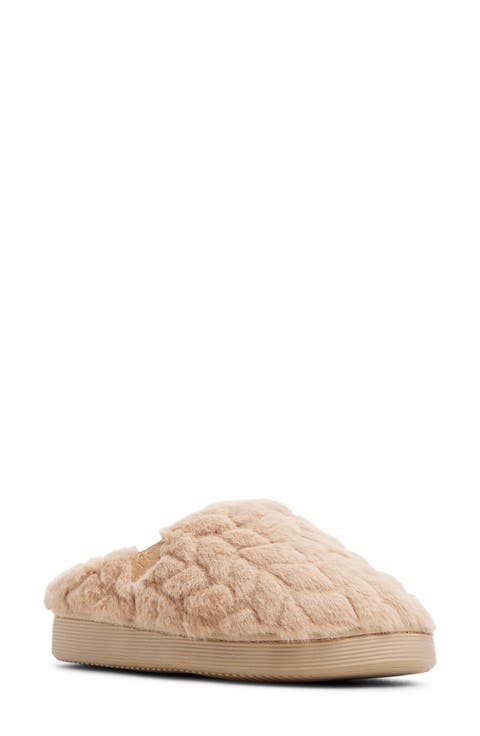 Bae Faux Fur Slipper