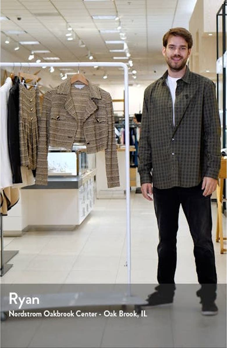 Metallic Tweed Crop Jacket, sales video thumbnail