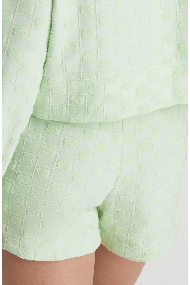 Venice Jacquard Terry Shorts, Alternate, color, SPRAY