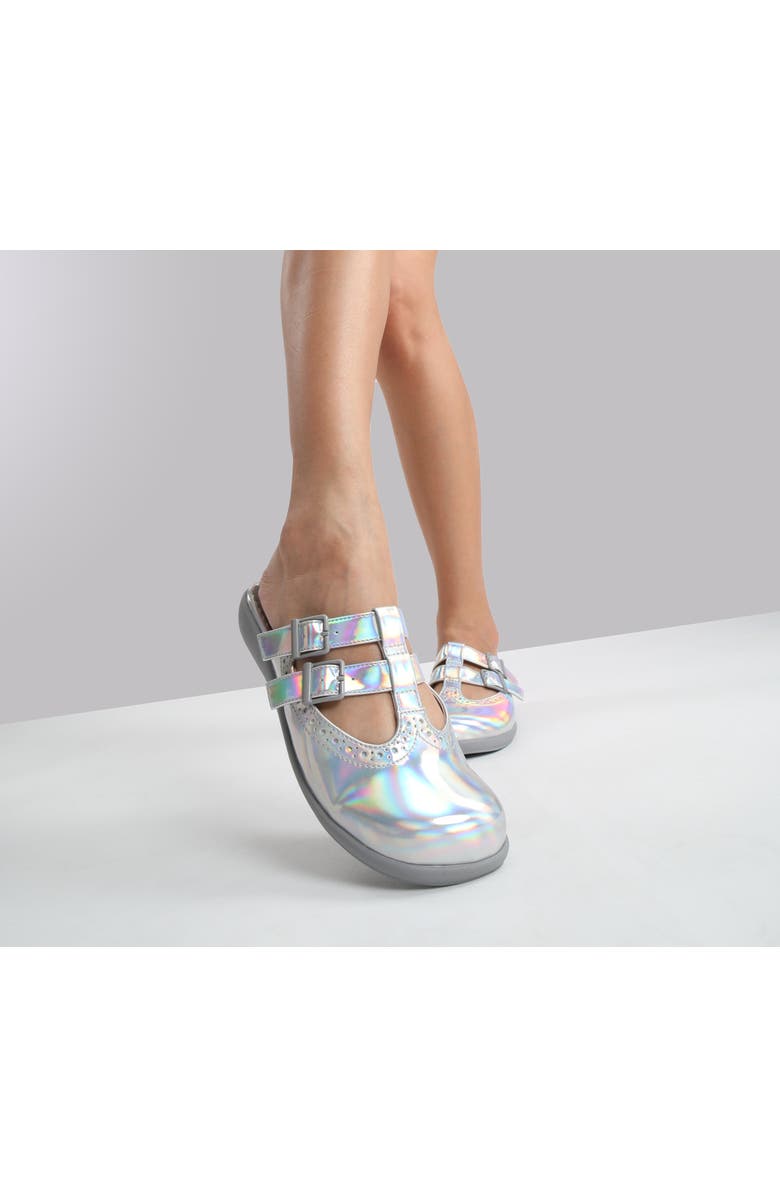 Hot Chocolate Design Chrome Crush Clog, Alternate, color, Chrome Crush