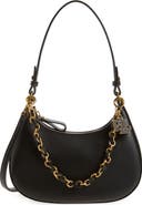 Lauren Ralph Lauren Chain Leather Shoulder Bag