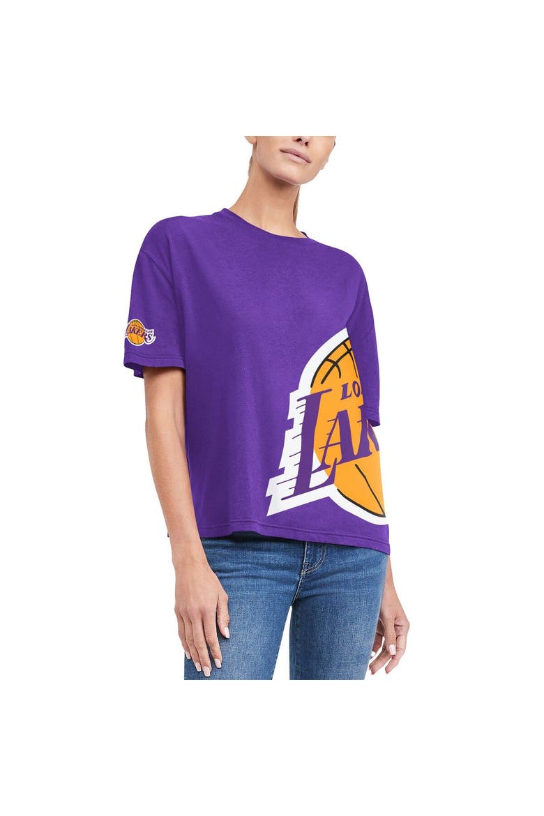 Women's Tommy Jeans Purple Los Angeles Lakers Bianca T-Shirt, Alternate, color, Purple