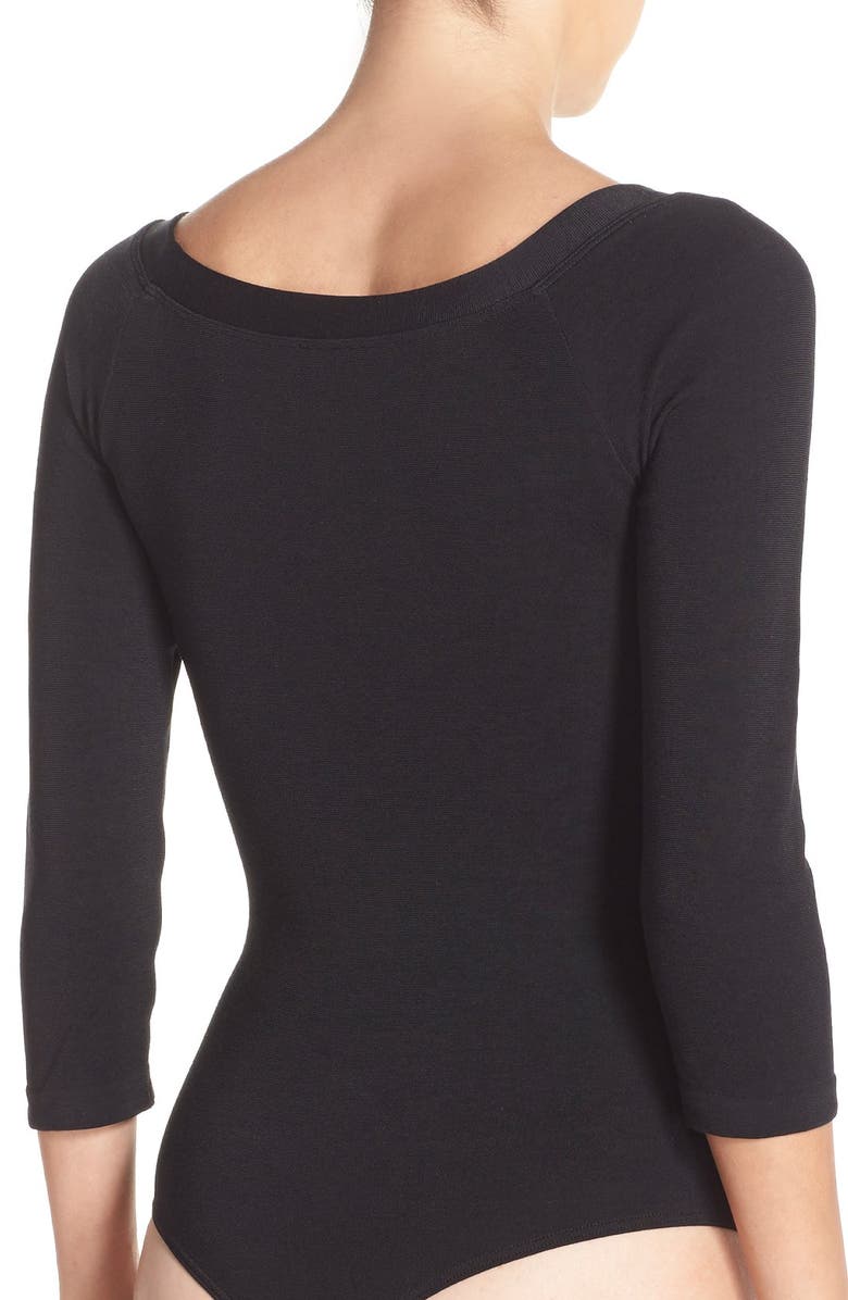 Wolford 'Lisbon' Thong Bodysuit, Alternate, color,