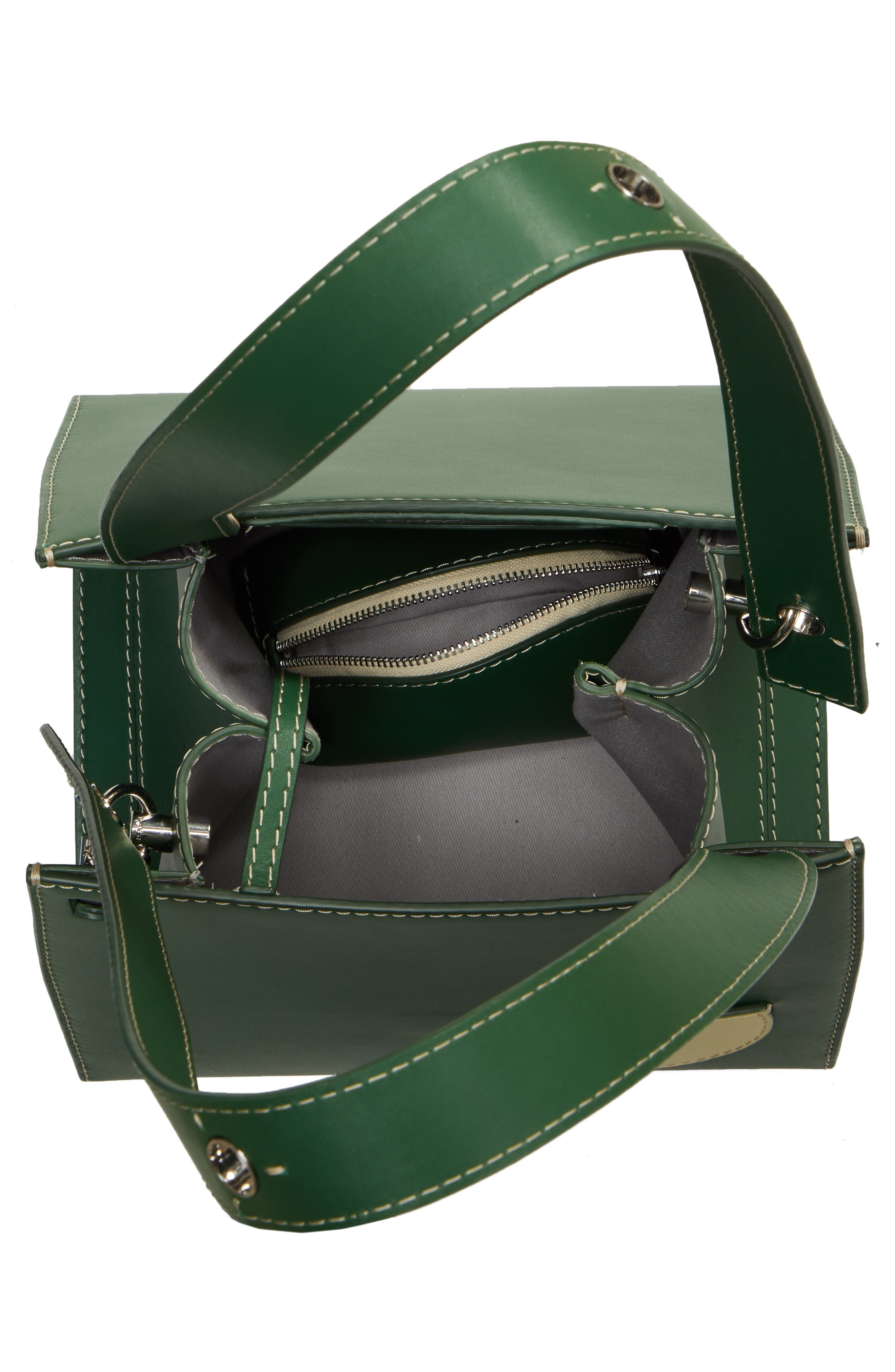 Danse Lente Margot Leather & Genuine Shearling Tote Bag, Alternate, color, 