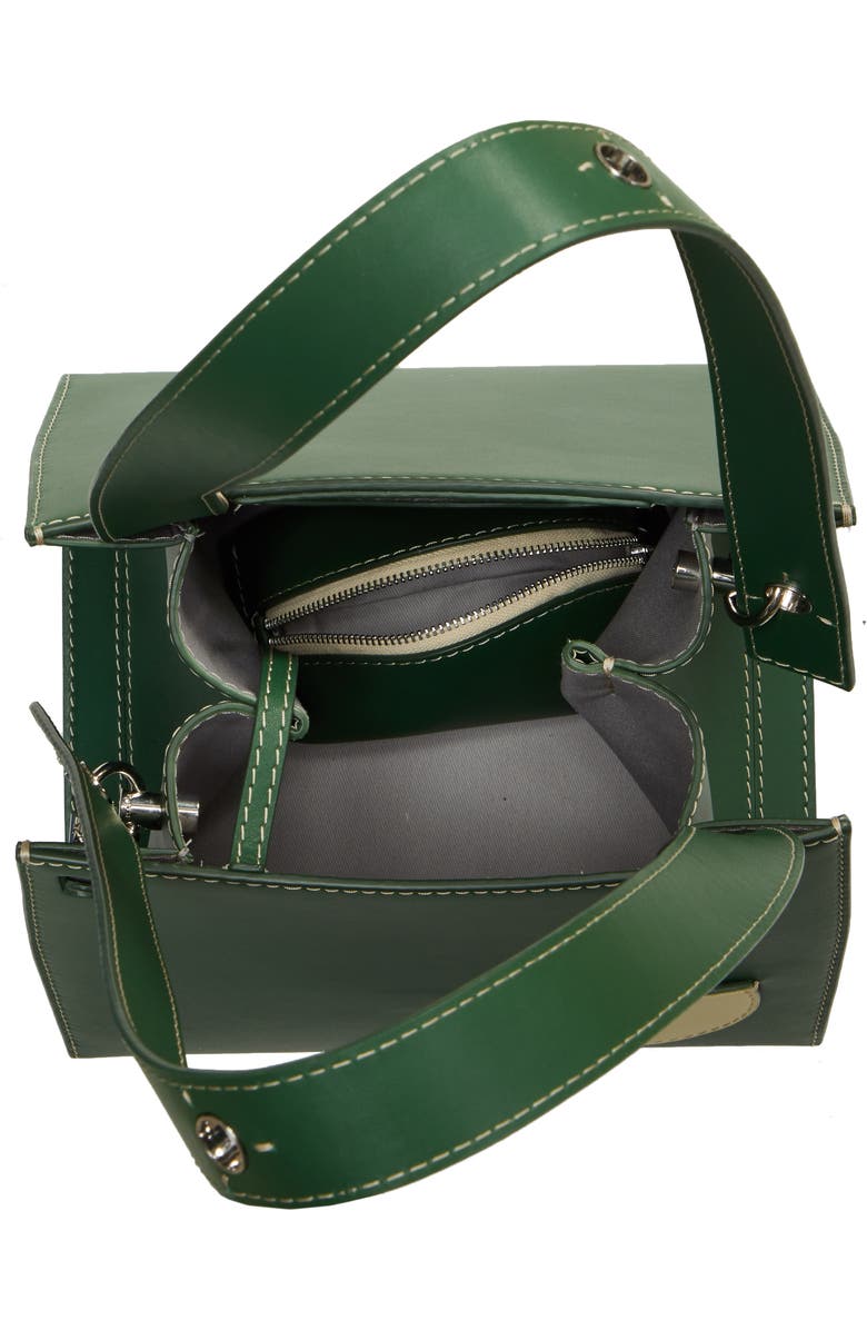 Danse Lente Margot Leather & Genuine Shearling Tote Bag, Alternate, color,