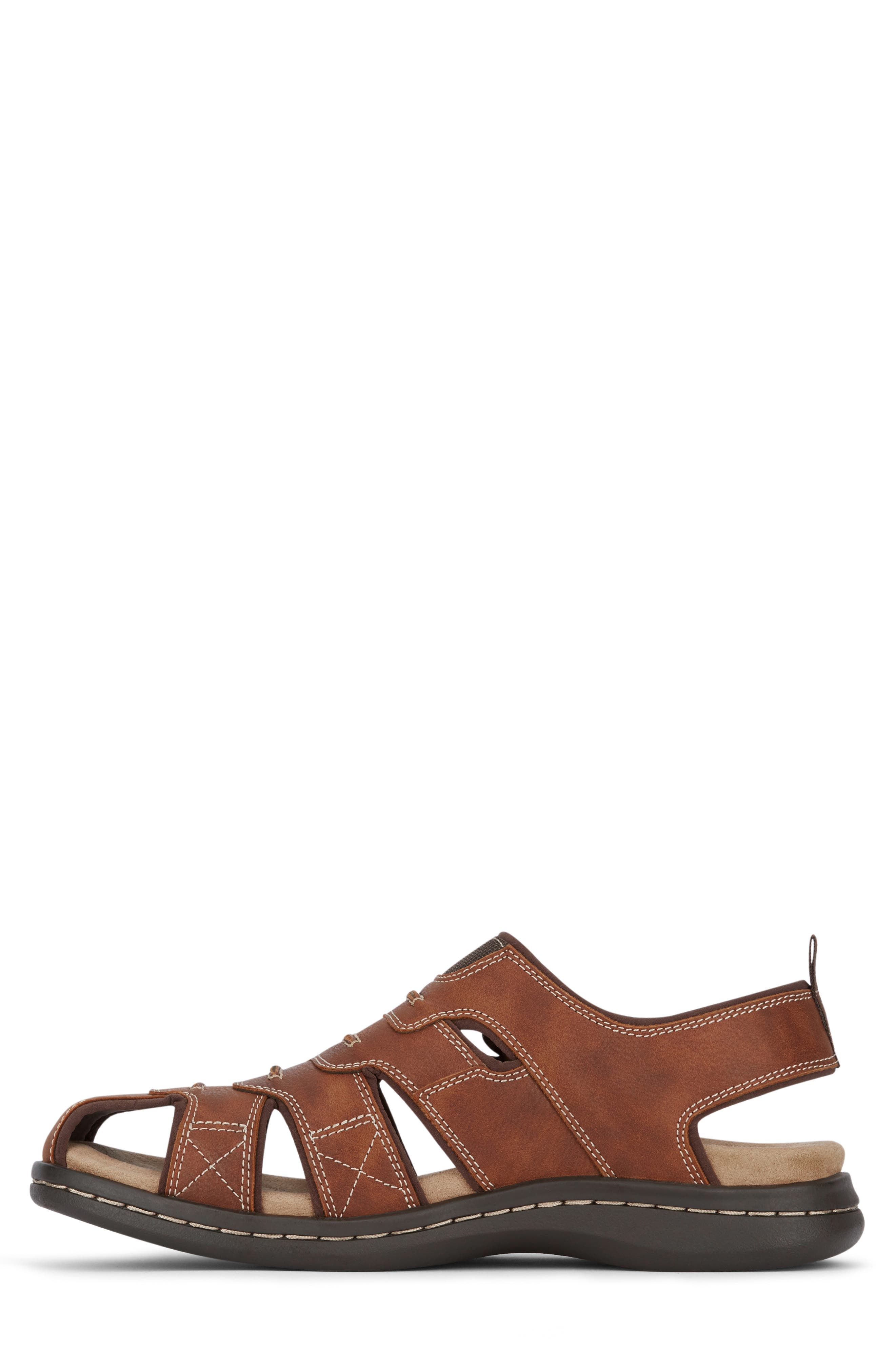 Searose Comfort Fisherman Sandal, Alternate, color, RUST