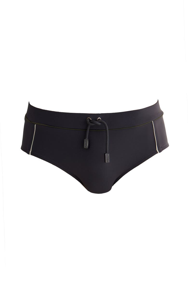 Ricardo Quick Dry Swim Briefs with Drawcord, Main, color, Grey