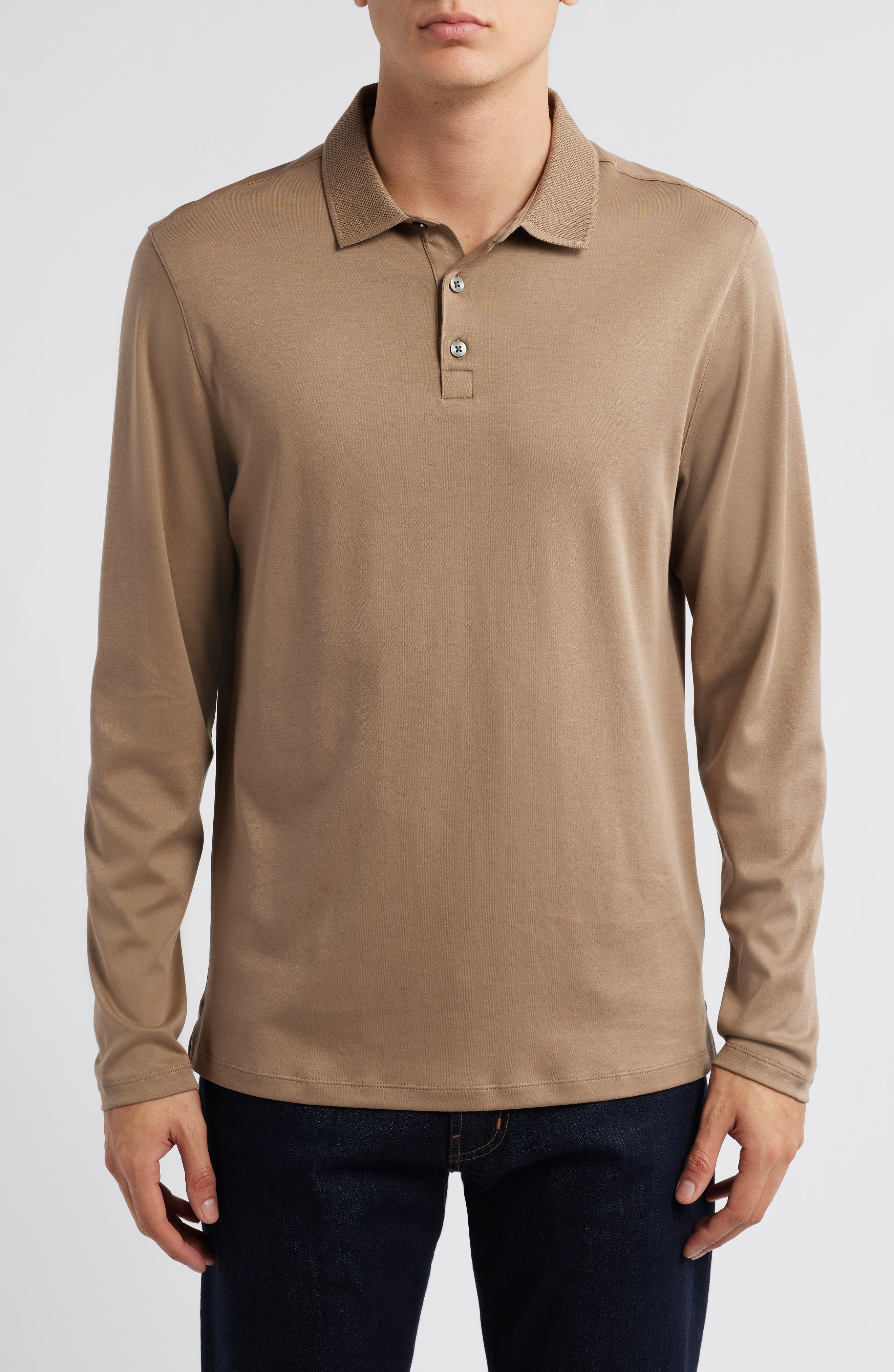 Georgia Long Sleeve Polo