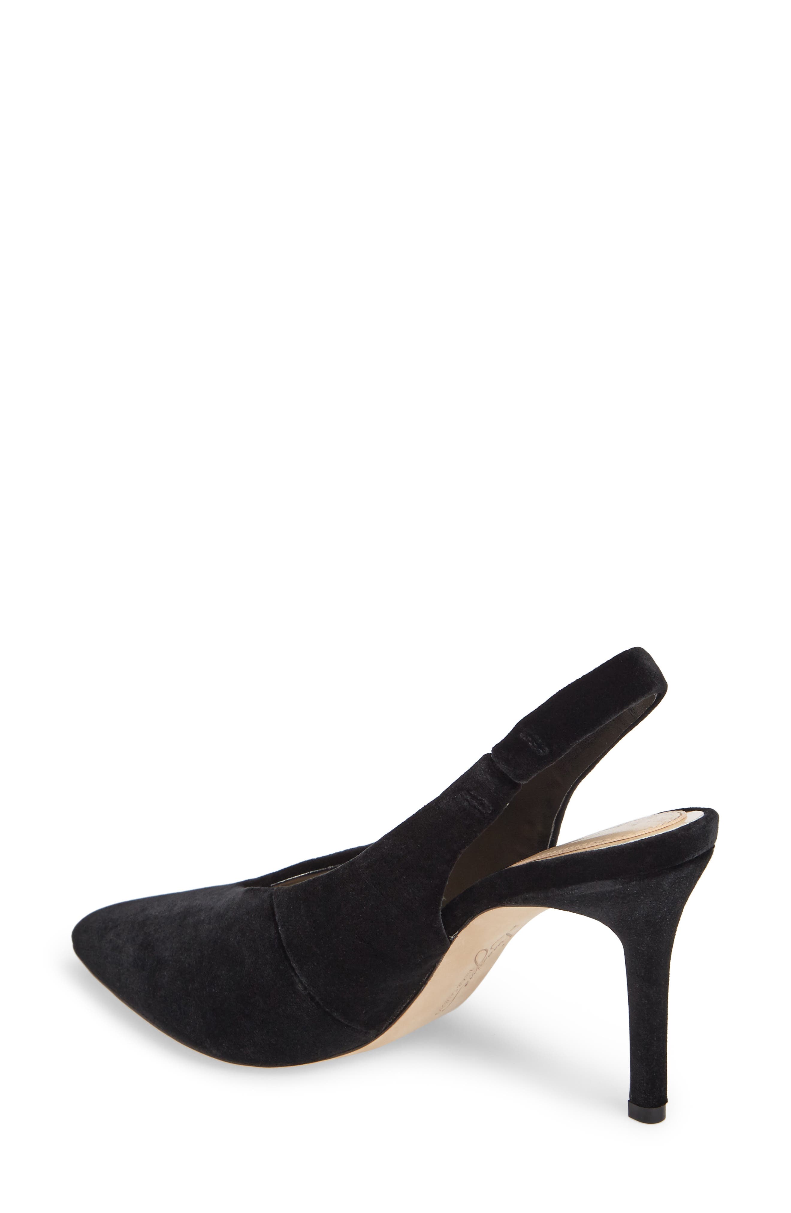 Melea Slingback Pump, Alternate, color, BLACK VELVET