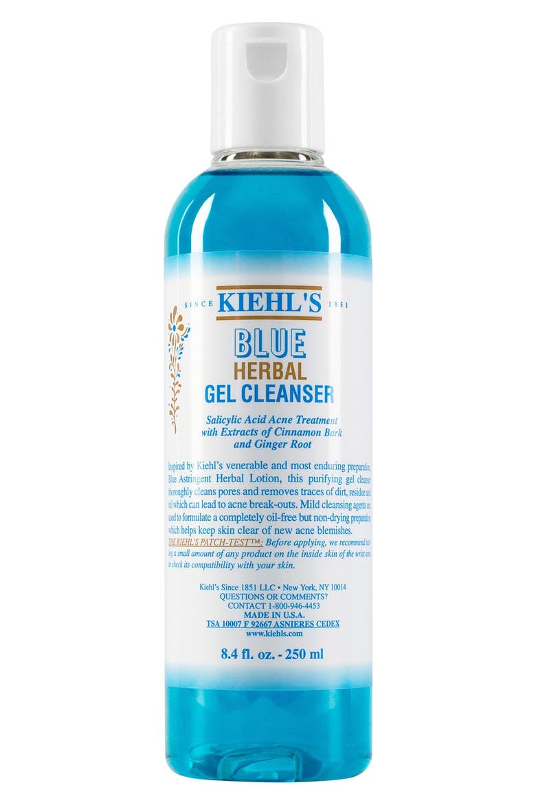 Blue Herbal Gel Cleanser, Main, color, NO COLOR