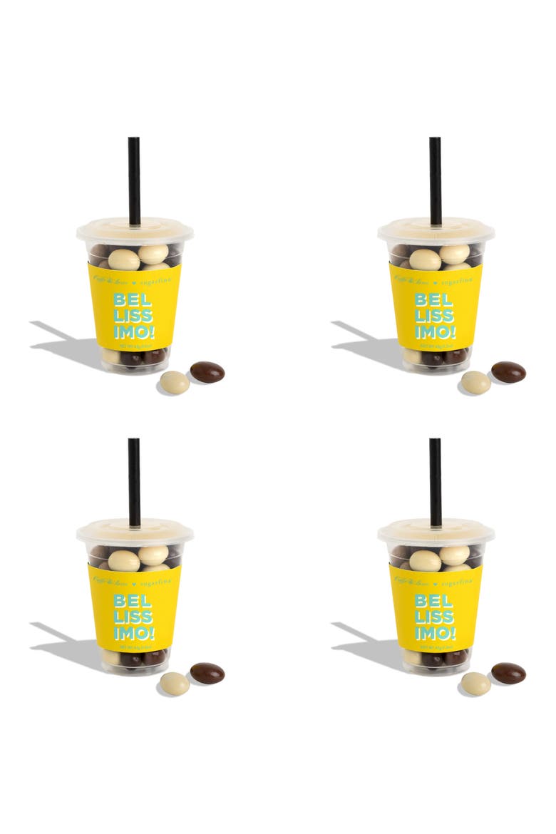 4-Piece Chocolate Espresso Beans Set, Main, color, NO COLOR