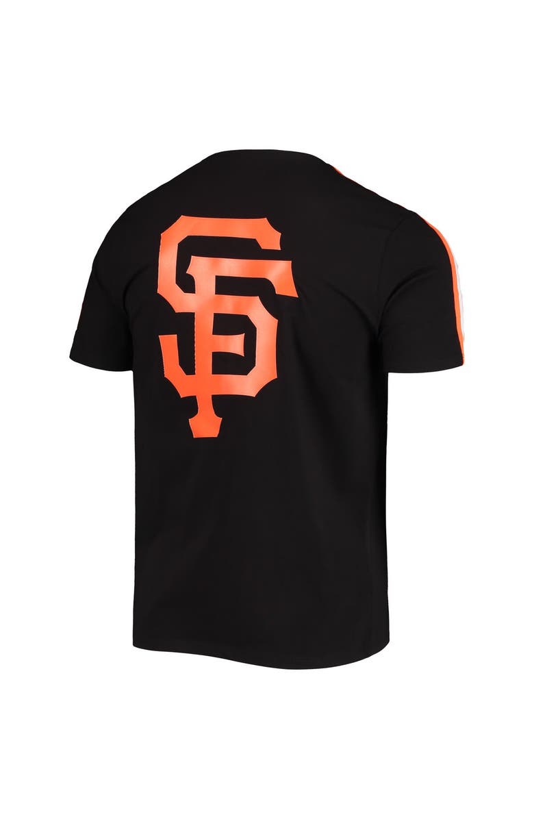 PRO STANDARD Men's Pro Standard Black/ San Francisco Giants Taping T-Shirt, Alternate, color,
