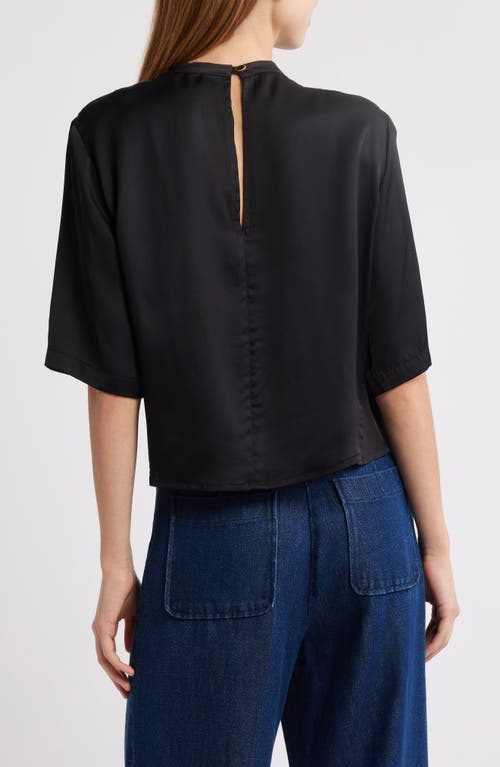 Sessun Sessùn Layla Ring Detail Top In Black