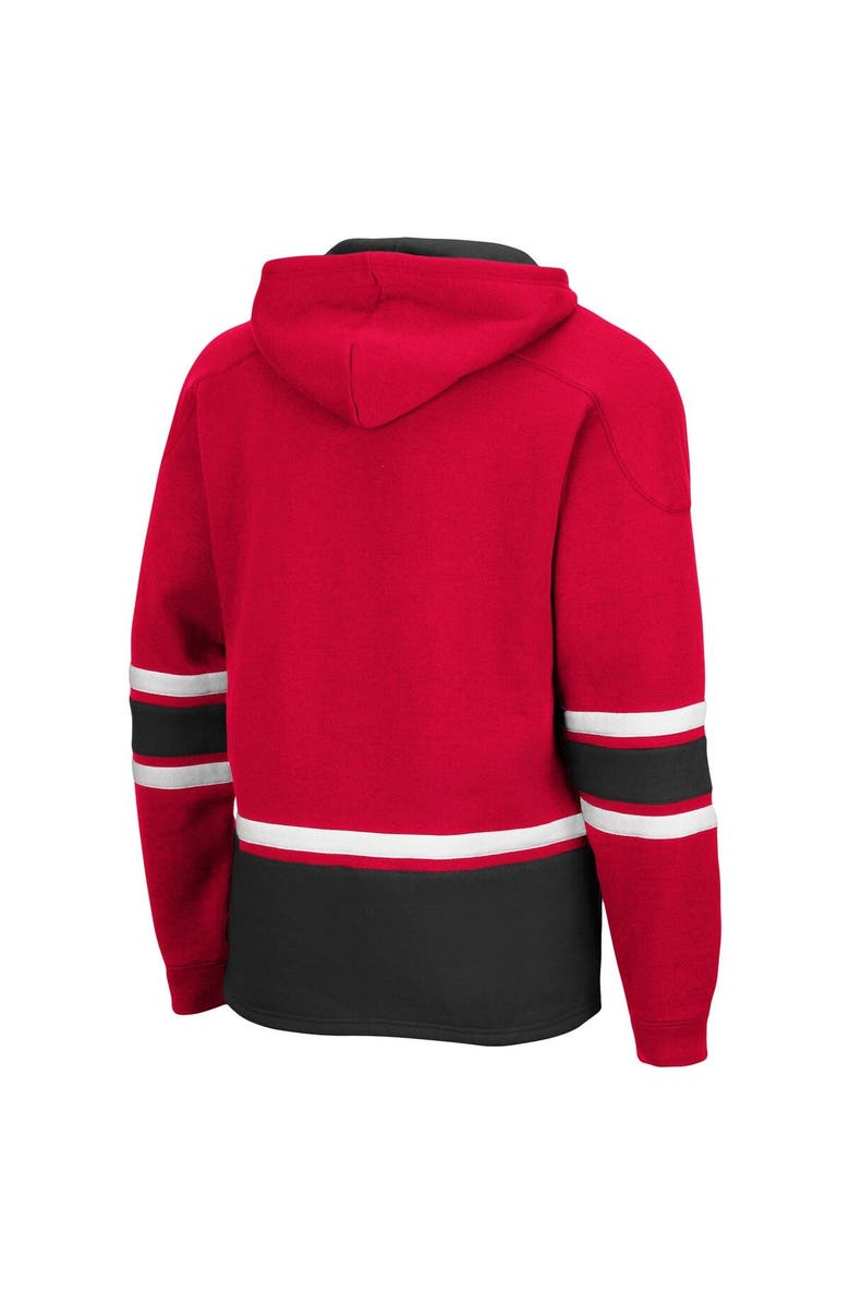 COLOSSEUM Men's Colosseum Scarlet Ohio State Buckeyes Lace Up 3.0 Pullover Hoodie, Alternate, color, Scarlet