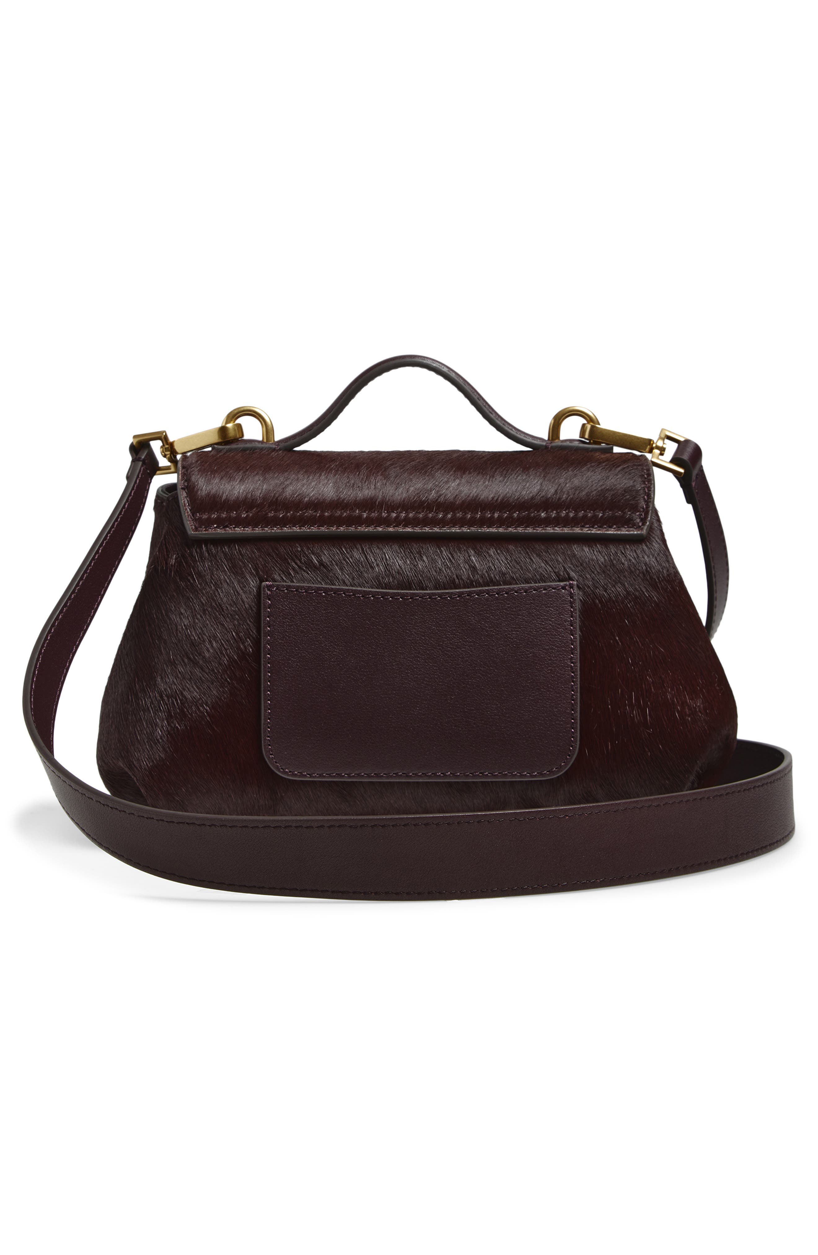 rag & bone Realm Genuine Calf Hair Crossbody Bag, Alternate, color, 