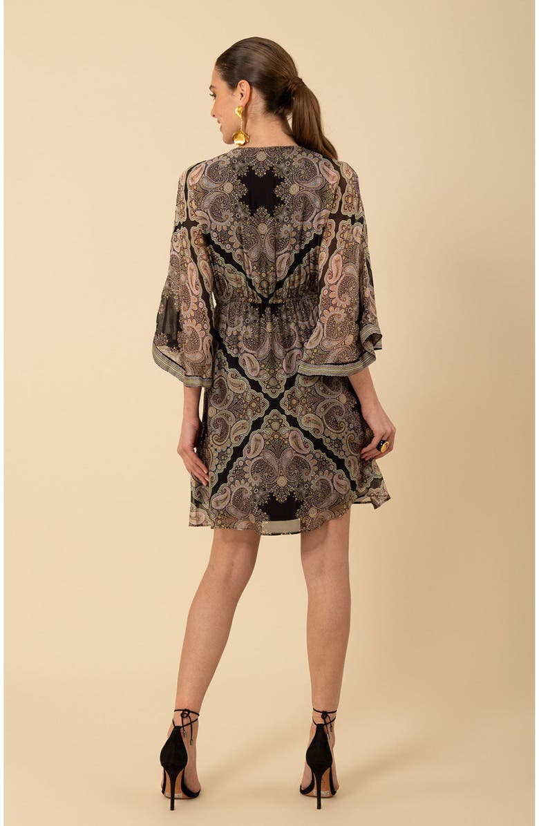 Hale Bob Emerie Chiffon Dress, Alternate, color, 