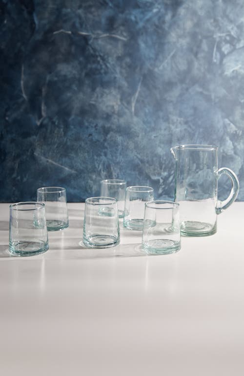 Verve Culture Moroccan Cone Glass Small In Clear