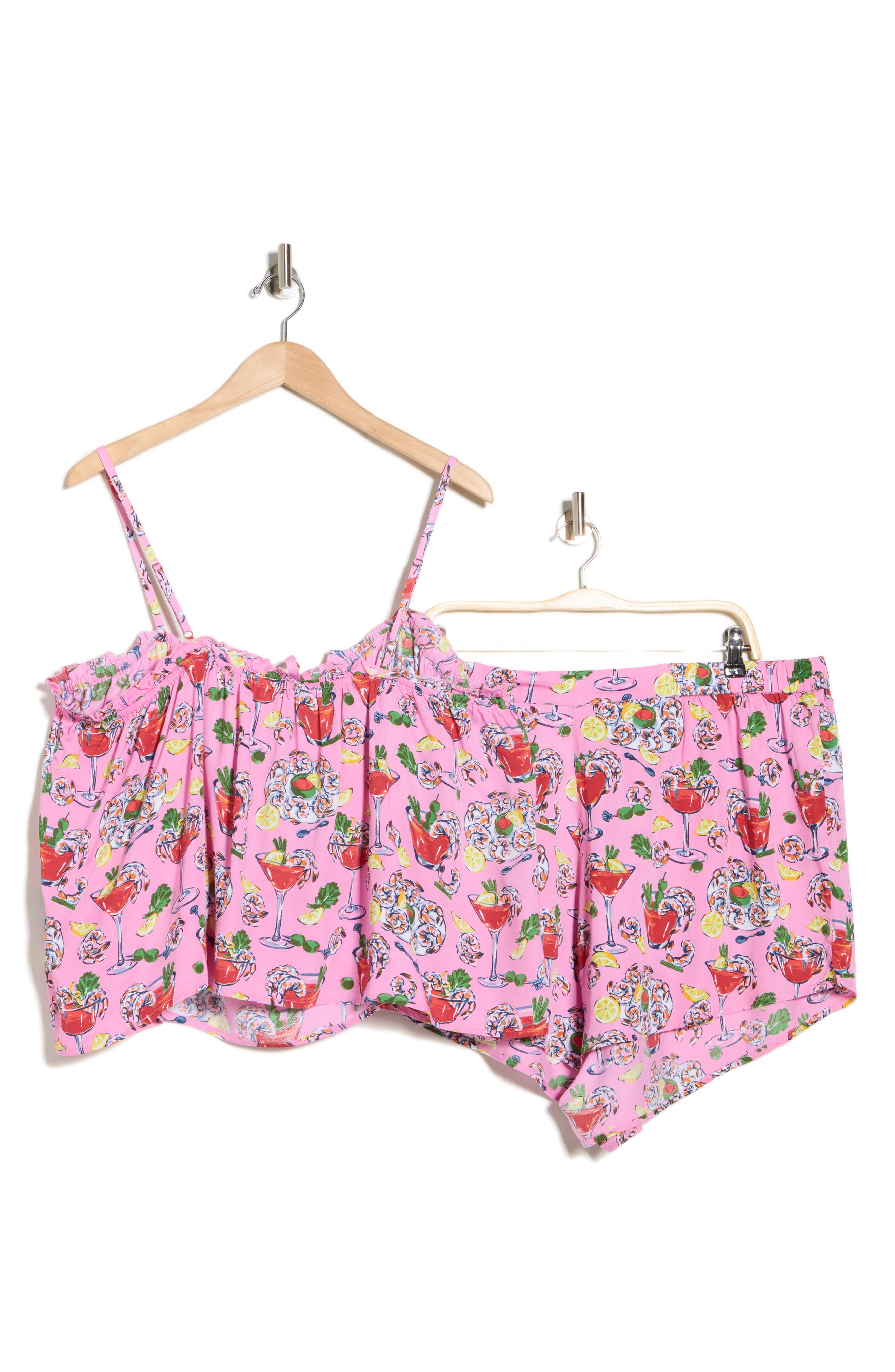 Printfresh Satin Sydney Short Pajamas