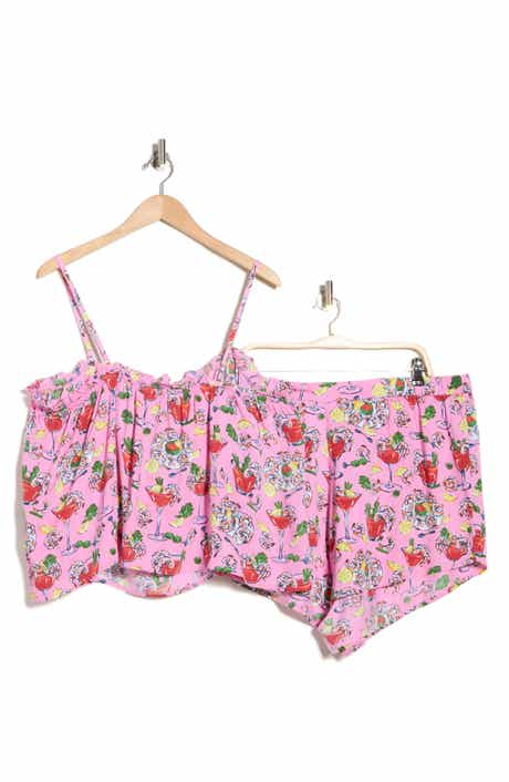 Printfresh Satin Sydney Short Pajamas