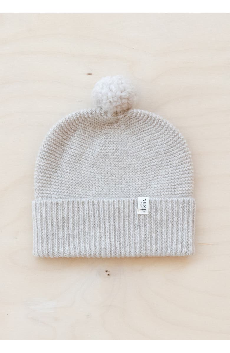 TBCo Merino Wool Baby Beanie, Alternate, color, Oatmeal Melange