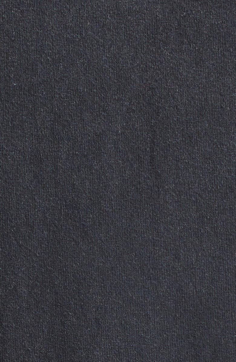 Balenciaga Hybrid Loop Sports Icon Logo Dry Jersey & Poplin T-Shirt Dress, Alternate, color, Faded Washed Black