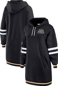 WEAR by Erin Andrews Women's WEAR by Erin Andrews Black New Orleans Saints Hoodie Dress