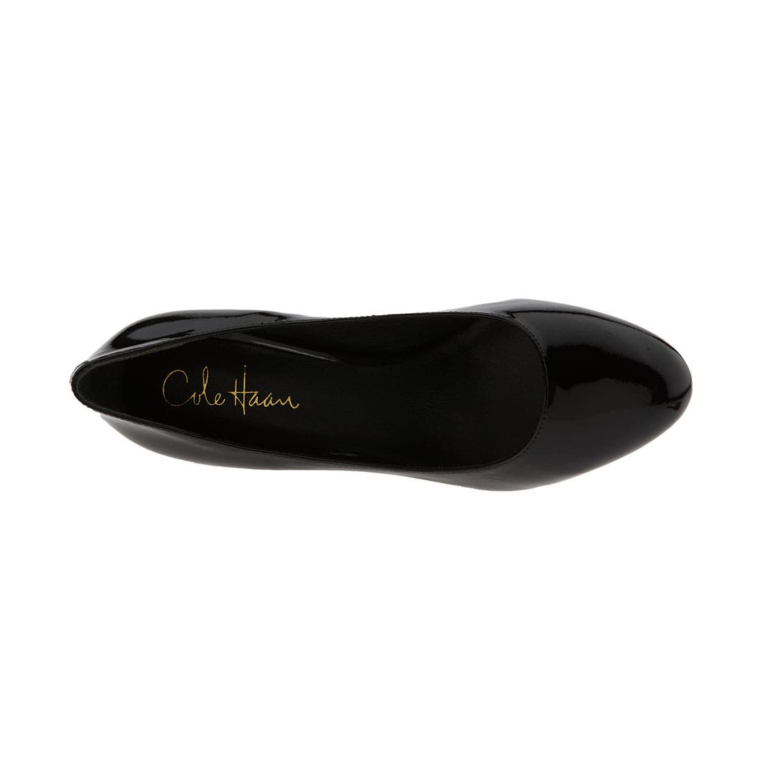 Cole Haan 'Air Talia Mid' Patent Leather Pump, Alternate, color, 