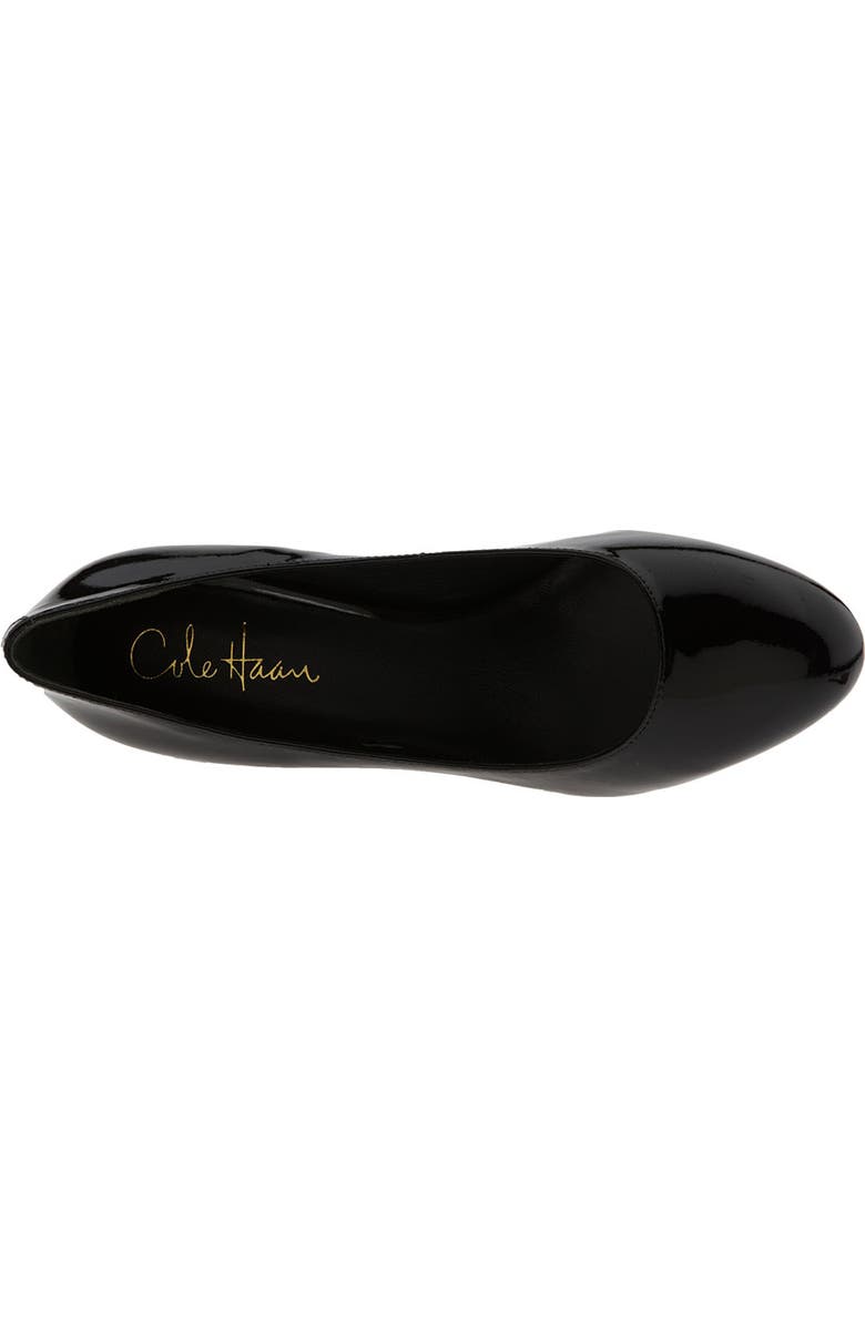 Cole Haan 'Air Talia Mid' Patent Leather Pump, Alternate, color,