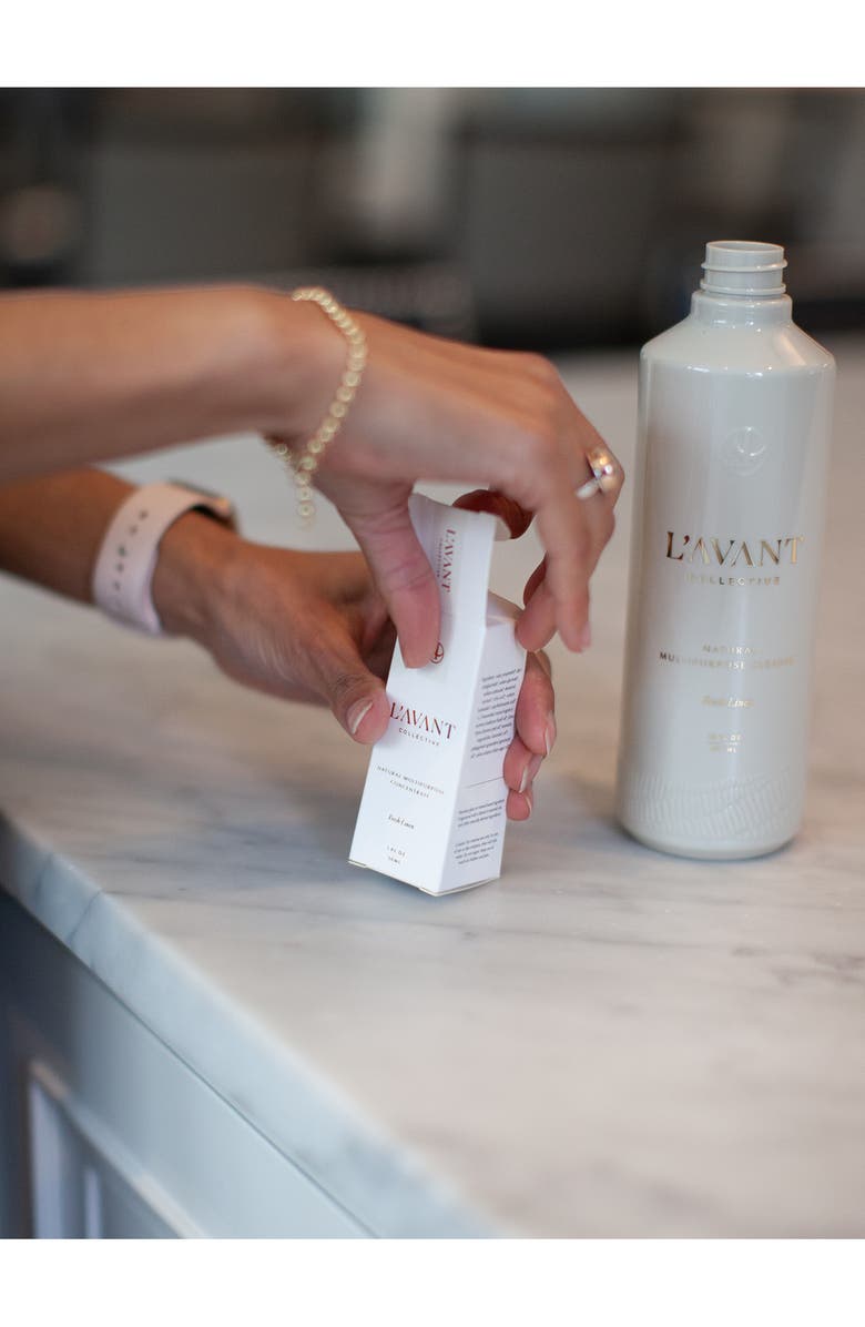 L'AVANT Collective Fresh Linen Multipurpose Surface Cleaner Refill 3-Pack, Alternate, color, White