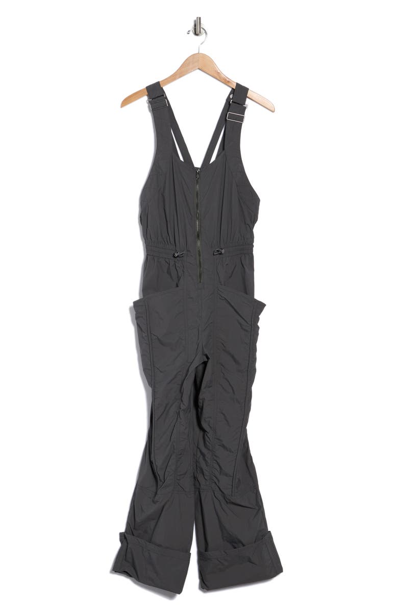 Free People Uphill Jumpsuit, Alternate, color, Dark Grey