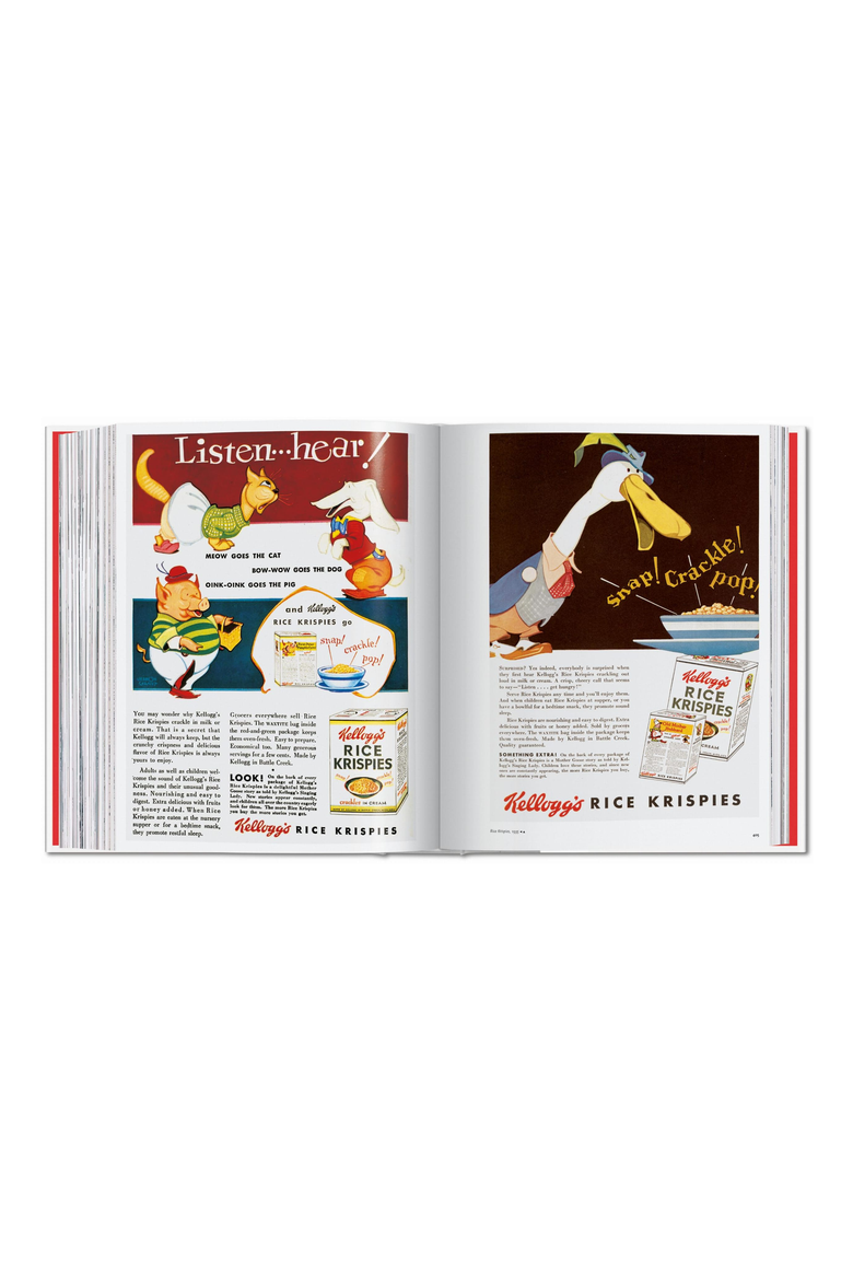 All American Ads of the 30s Book, Alternate, color, Mustard Yellow