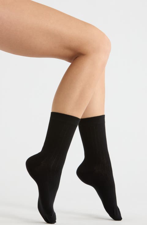Ribbed Dress Socks