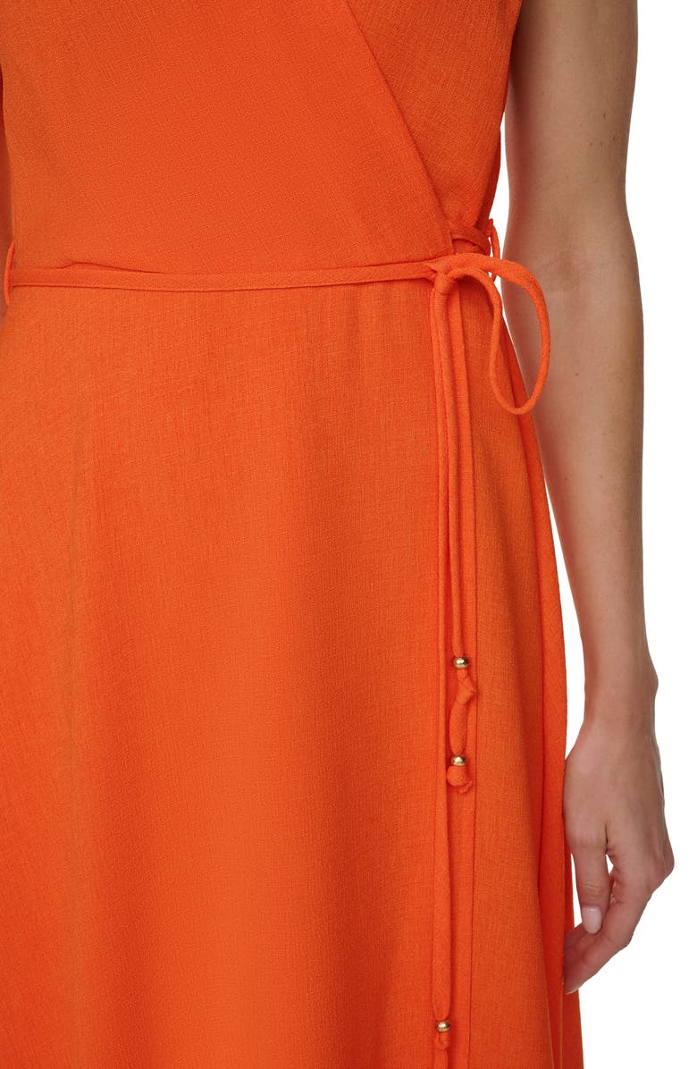Calvin Klein Aerowash Faux Wrap Maxi Dress, Alternate, color, Starburst