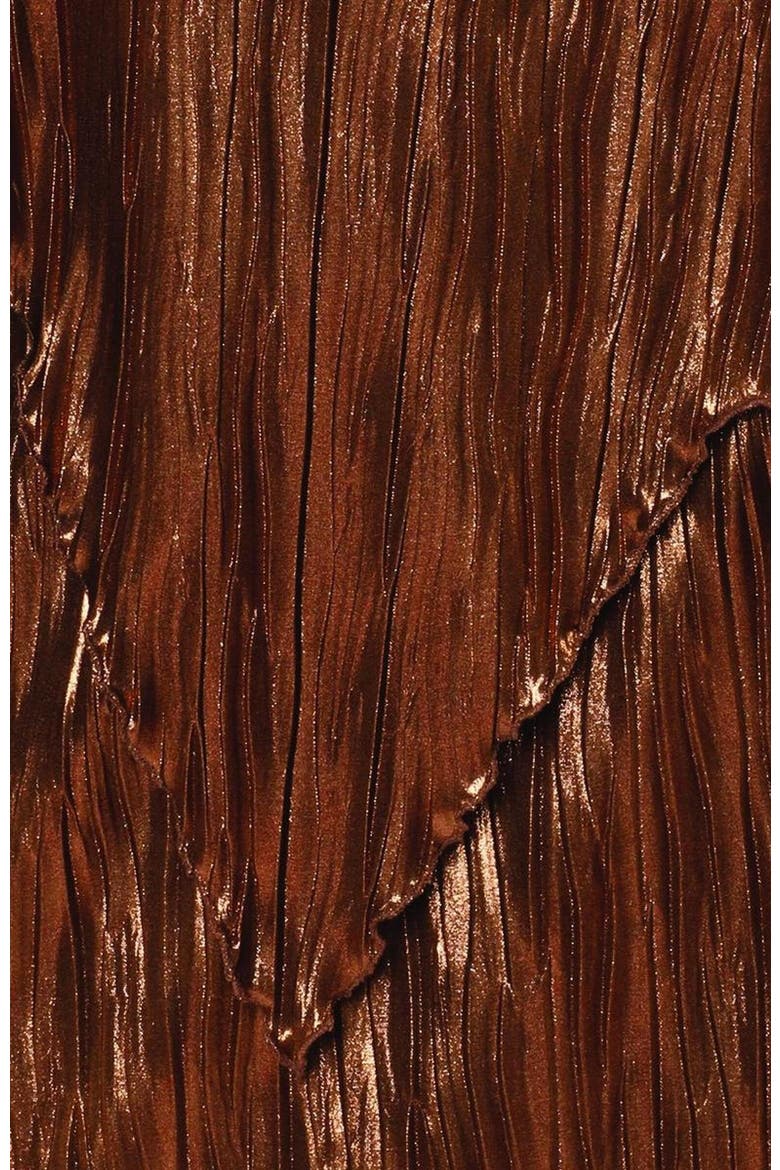 Fortuny Pleats Skirt, Alternate, color, Bronze