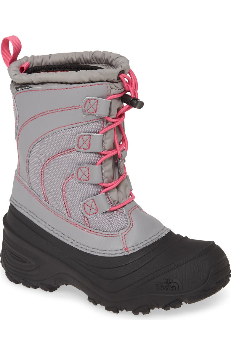 The North Face 'Alpenglow IV' Bungee Lace Waterproof Boot, Main, color,