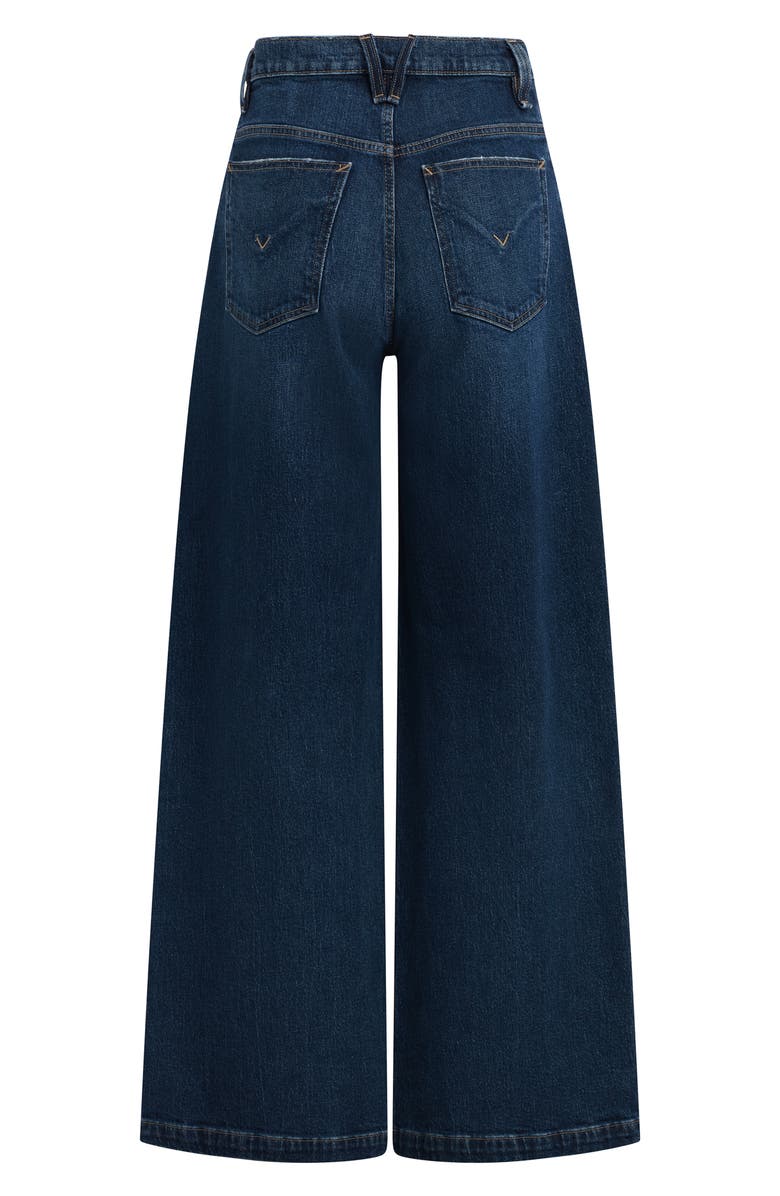 Hudson Jeans James High Waist Wide Leg Jeans, Alternate, color, Naval