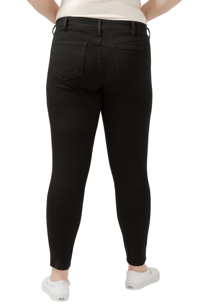 Silver Jeans Co. Isbister High Waist Skinny Jeans, Alternate, color, 