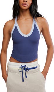 Free People All Clear Racerback Crop Top
