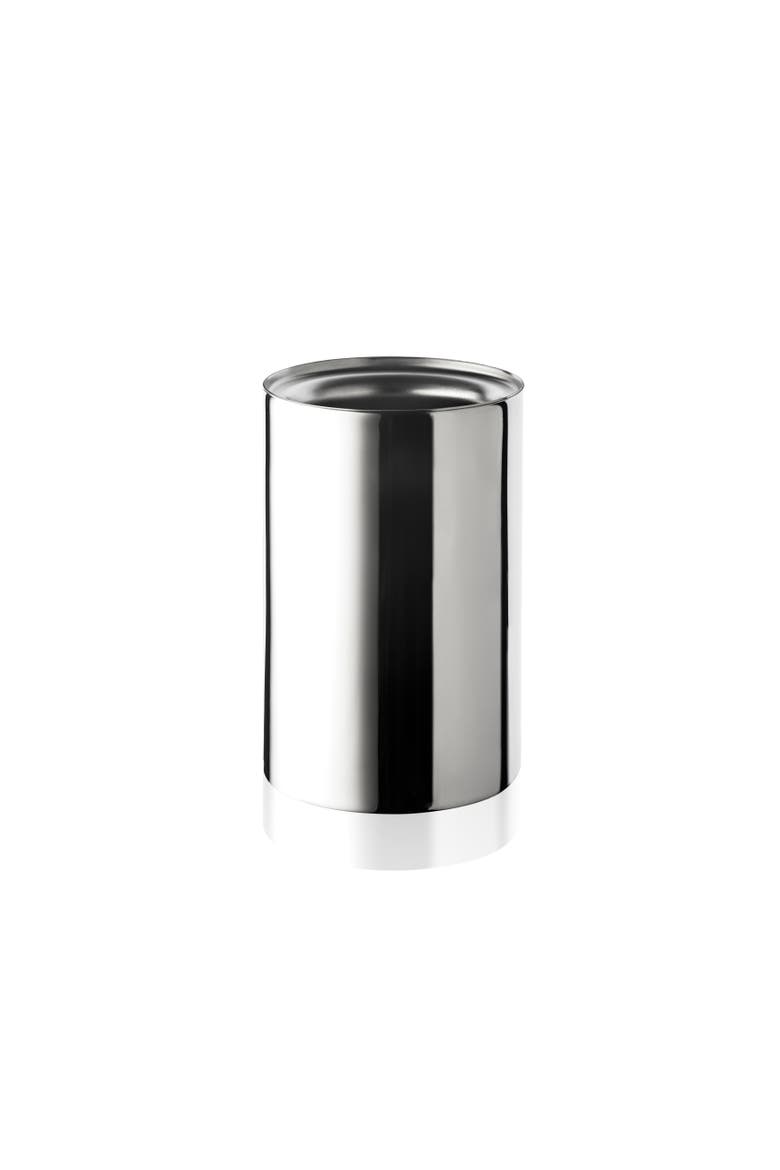Stile By Pininfarina Wine Bucket, Main, color, Silver - 5''