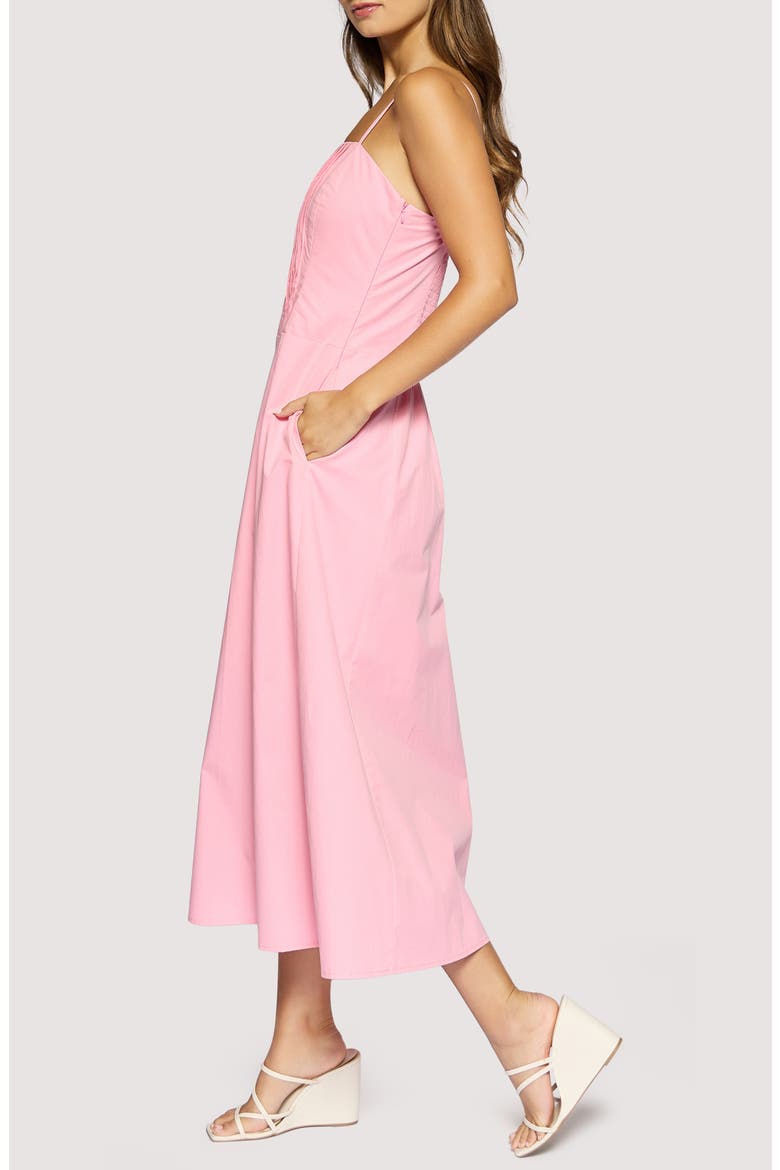 Amalfi Charm Maxi Dress, Alternate, color, PINK