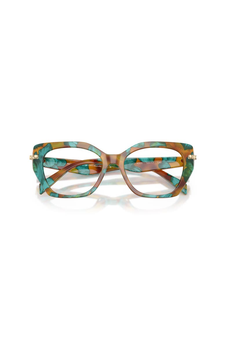 53mm Irregular optical glasses, Alternate, color, Green