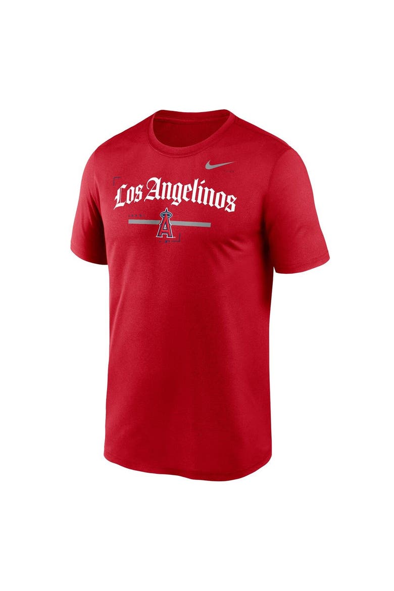 Men's Nike Red Los Angeles Angels Local Legend T-Shirt, Alternate, color, Red