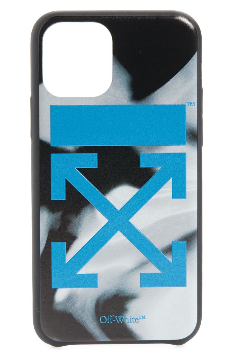 Off-White Liquid Melt Arrow Logo iPhone 11 Pro Case, Main, color, 