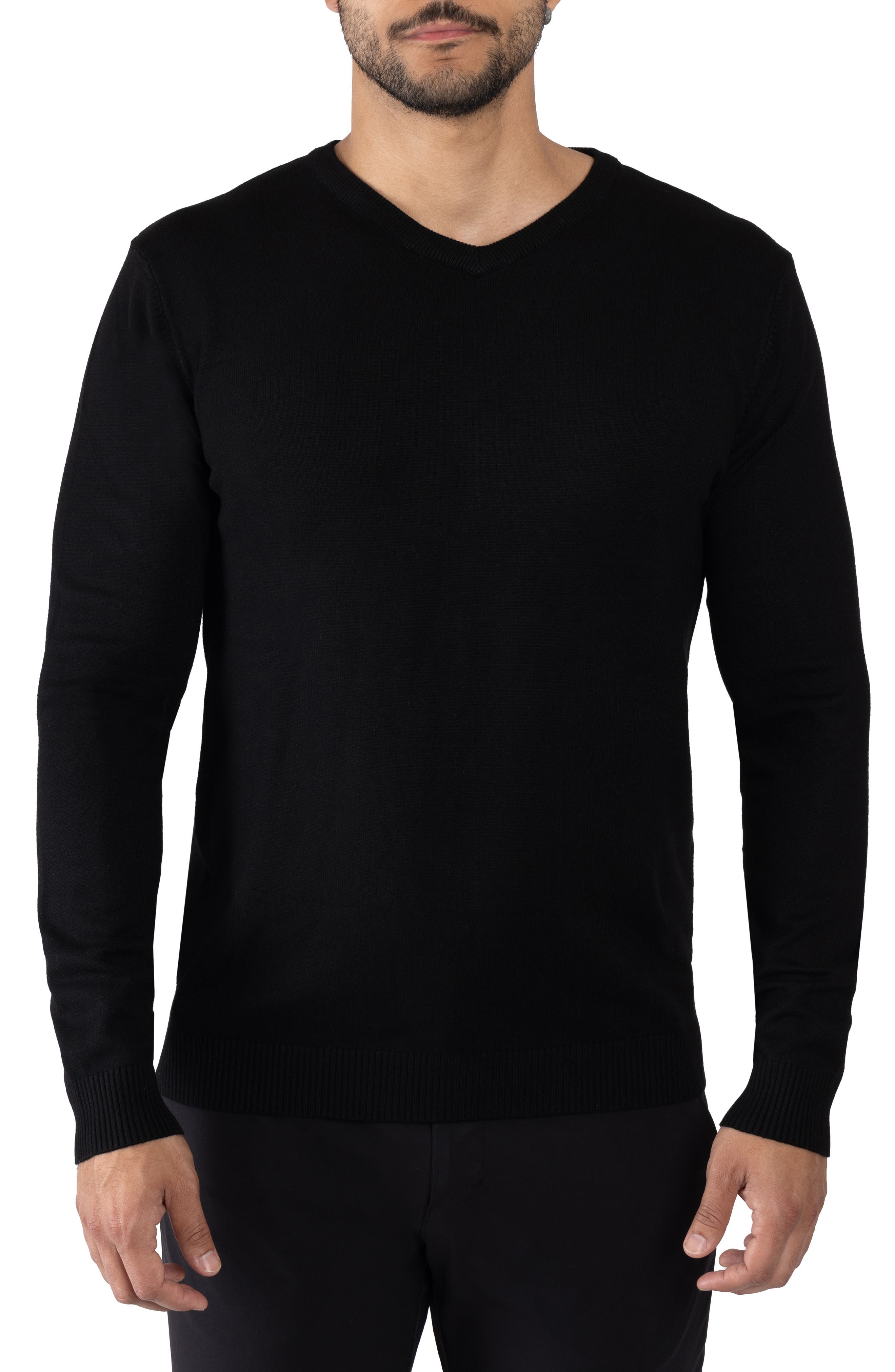 XRAY V-Neck Rib Knit Sweater