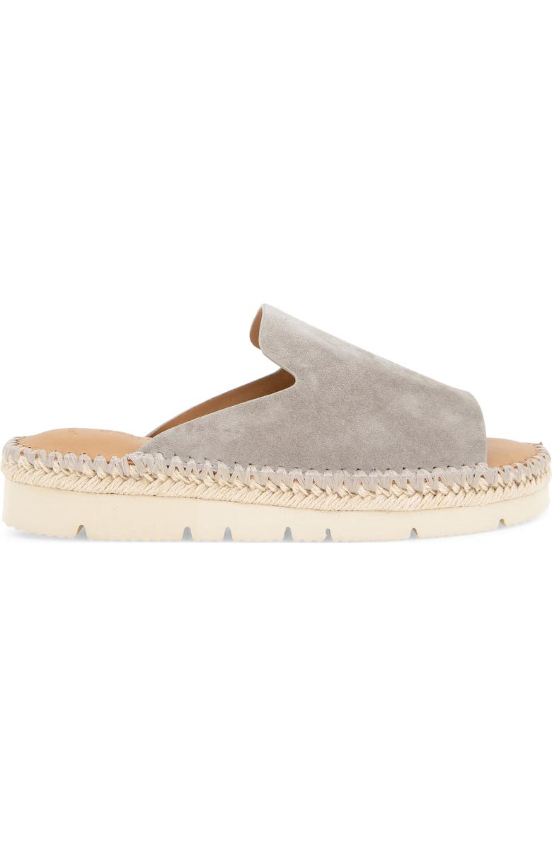 Gentle Souls Leilani Slide Sandal, Alternate, color, Dark Taupe Suede